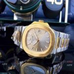 Copy Patek Philippe Nautilus Two Tone Gold Dial Watch For Sale_th.jpg